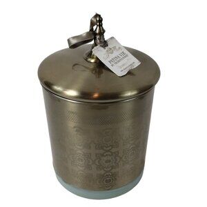 Thirstystone Patina Vie Distressed Etched Kitchen Canister